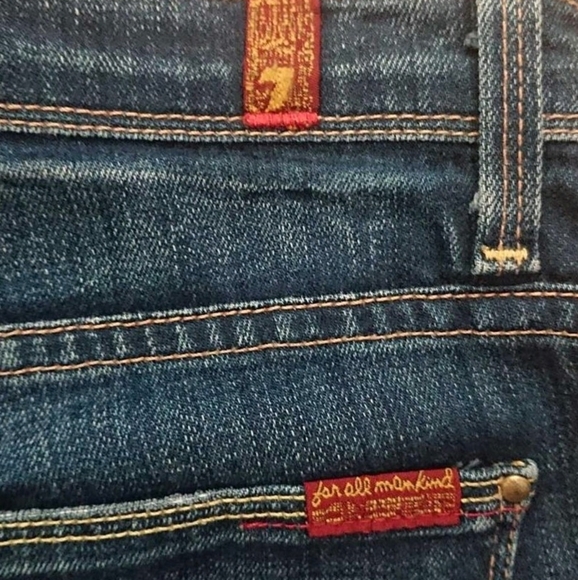 7 Denim bell bottom jeans - Picture 6 of 6